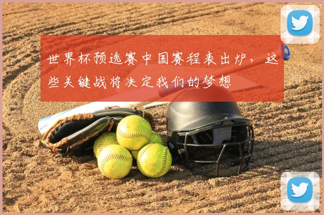 世界杯预选赛中国赛程表出炉，这些关键战将决定我们的梦想
