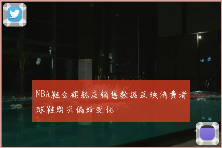 NBA鞋会旗舰店销售数据反映消费者球鞋购买偏好变化