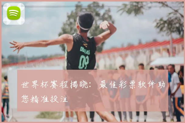世界杯赛程揭晓：最佳彩票软件助您精准投注
